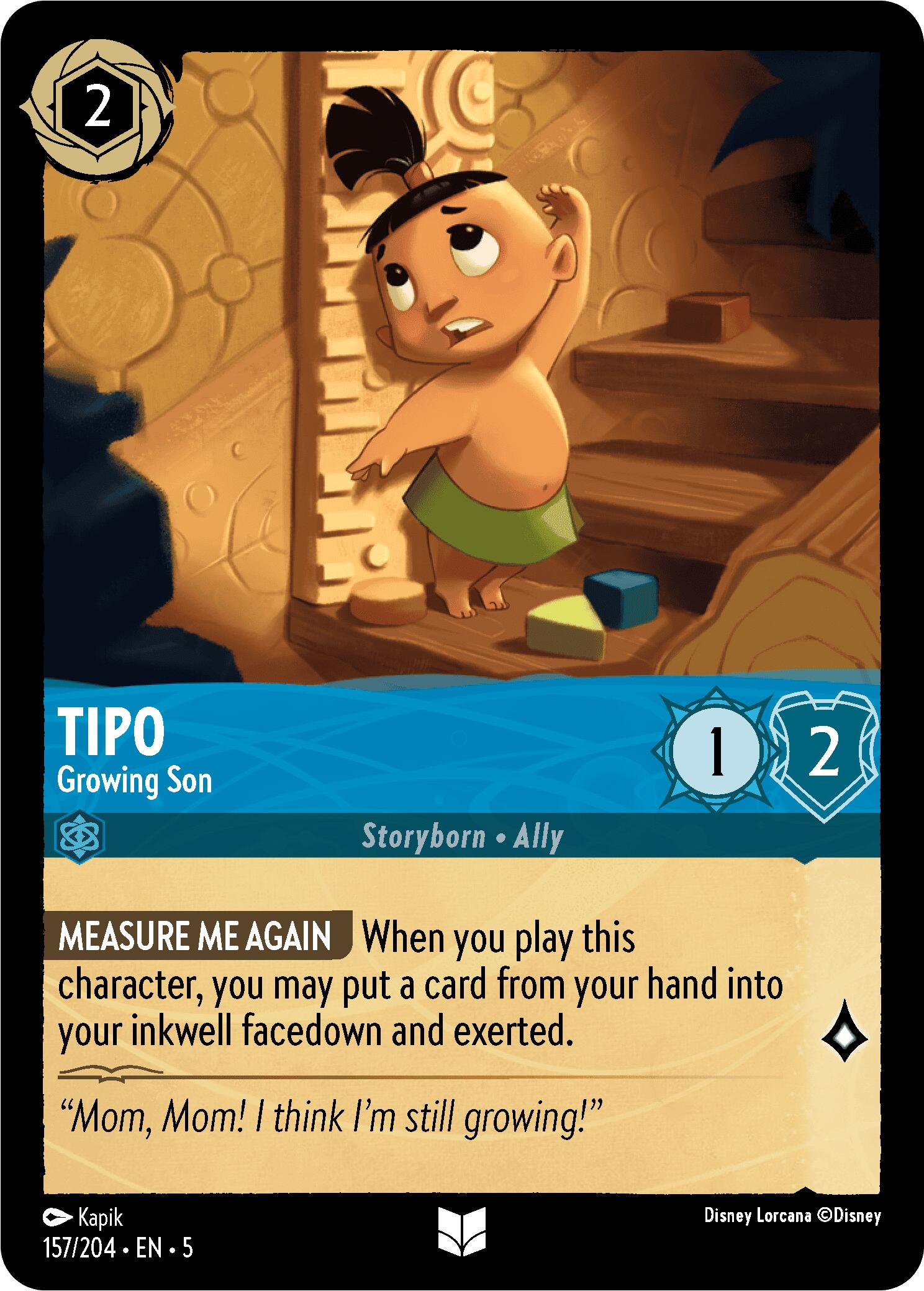 Tipo - Growing Son (157/204) [Shimmering Skies] | Gamers Paradise