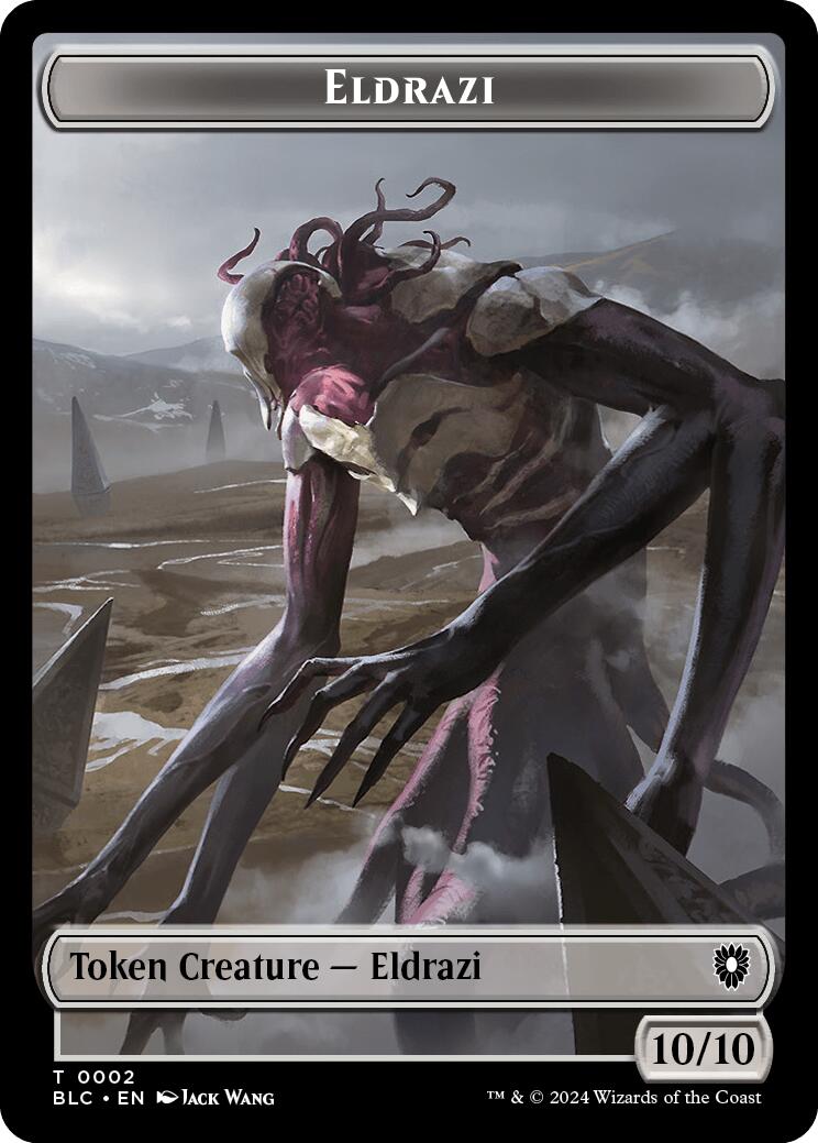 Eldrazi // Clue Double-Sided Token [Bloomburrow Commander Tokens] | Gamers Paradise