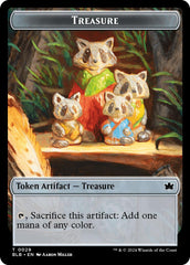 Cat // Treasure Double-Sided Token [Bloomburrow Commander Tokens] | Gamers Paradise
