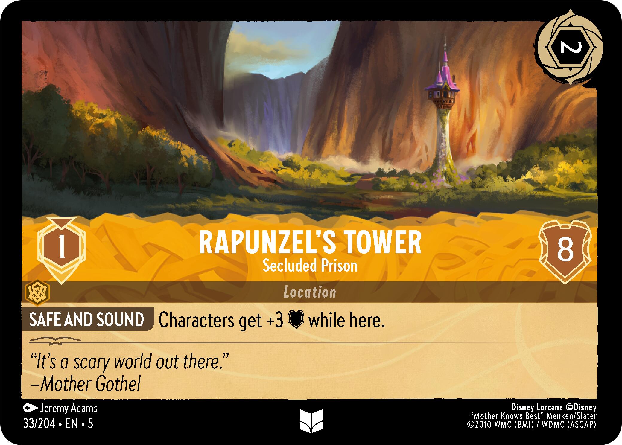 Rapunzel's Tower - Secluded Prison (33/204) [Shimmering Skies] | Gamers Paradise