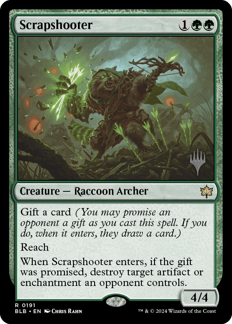 Scrapshooter (Promo Pack) [Bloomburrow Promos] | Gamers Paradise