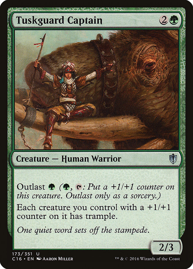Tuskguard Captain [Commander 2016] | Gamers Paradise