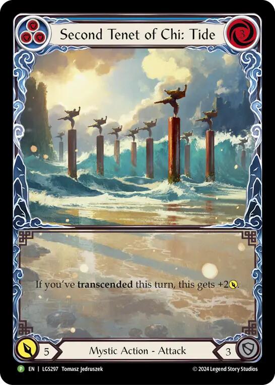 Second Tenet of Chi: Tide [LGS297] (Promo)  Rainbow Foil | Gamers Paradise