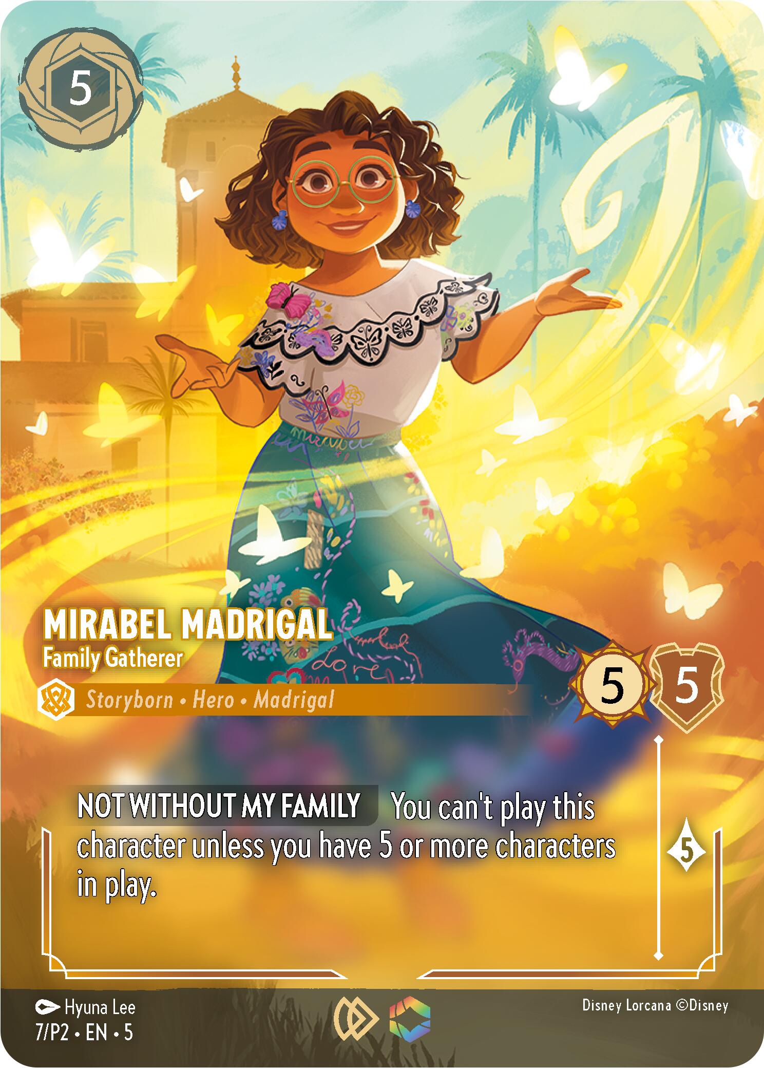 Mirabel Madrigal - Family Gatherer (Store Championship) (7) [Promo Cards] | Gamers Paradise