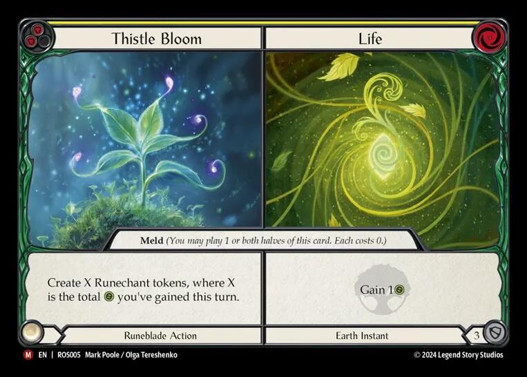 Thistle Bloom // Life [ROS005] (Rosetta)  Rainbow Foil | Gamers Paradise