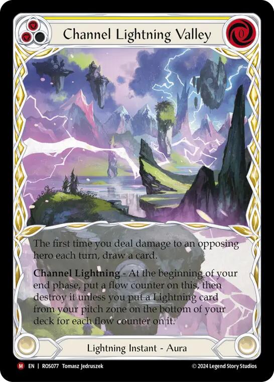 Channel Lightning Valley [ROS077] (Rosetta)  Rainbow Foil | Gamers Paradise