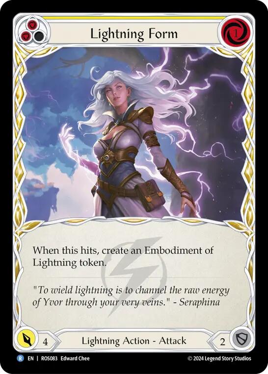 Lightning Form (Yellow) [ROS083] (Rosetta) | Gamers Paradise