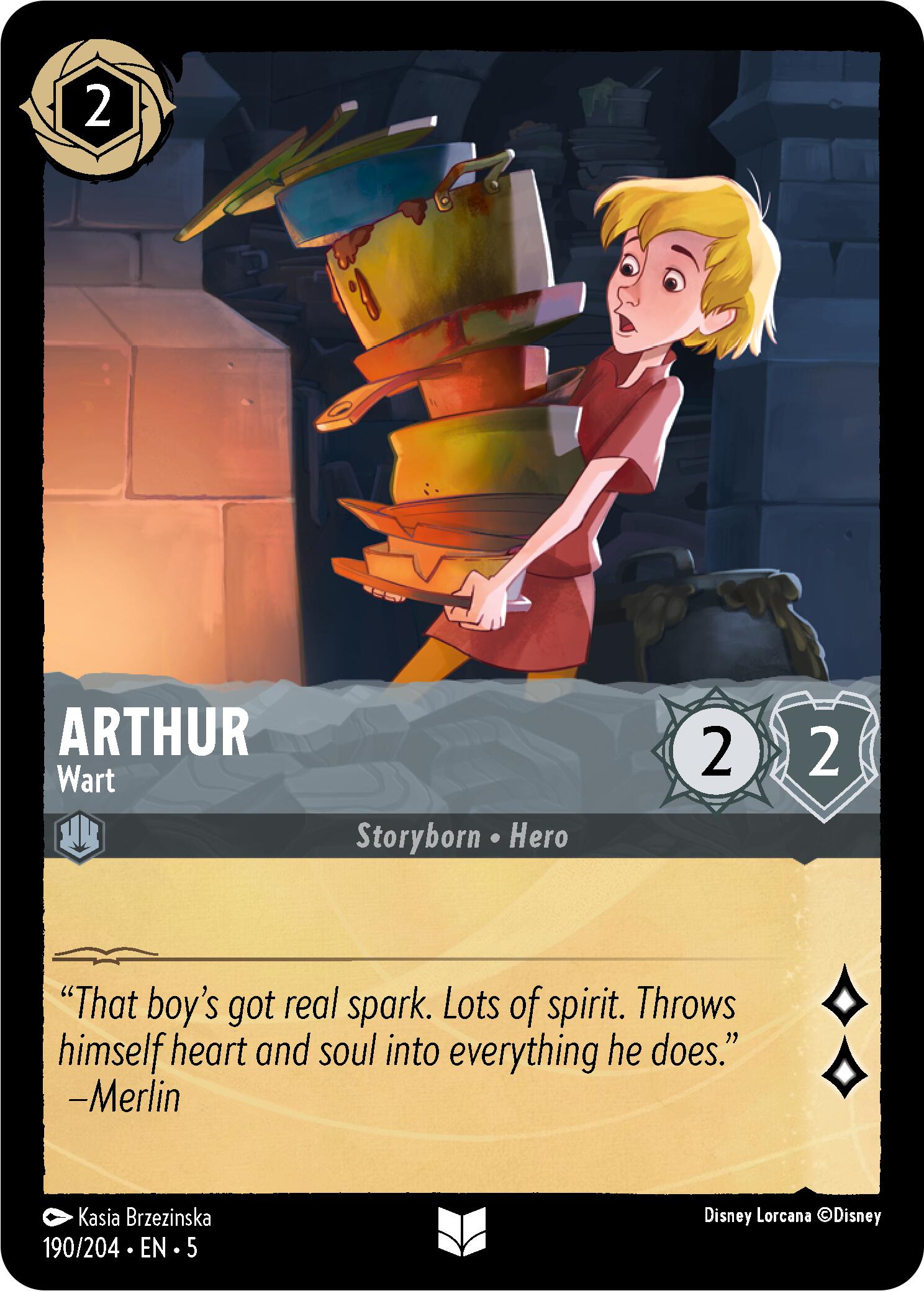 Arthur - Wart (190/204) [Shimmering Skies] | Gamers Paradise