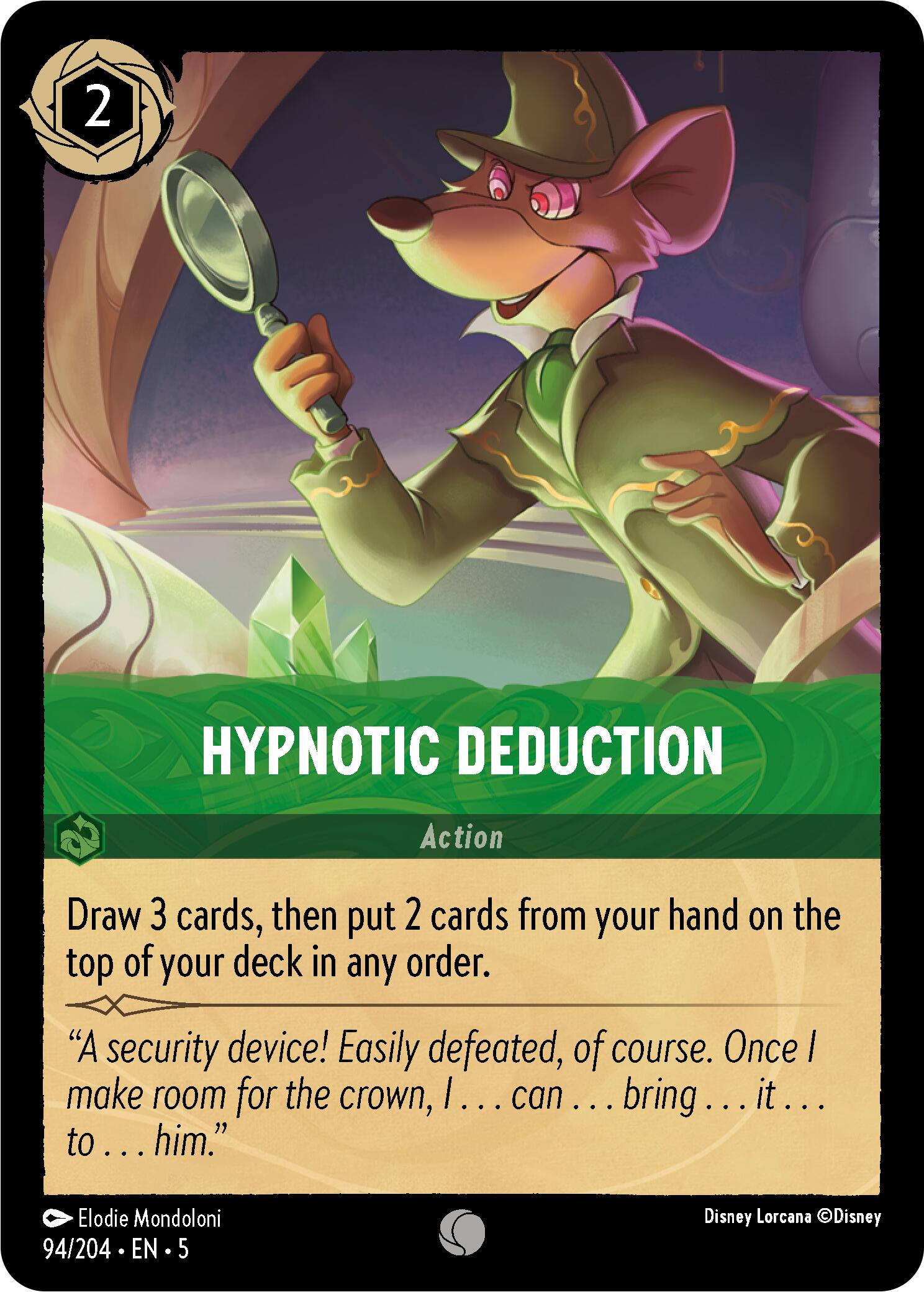 Hypnotic Deduction (94/204) [Shimmering Skies] | Gamers Paradise