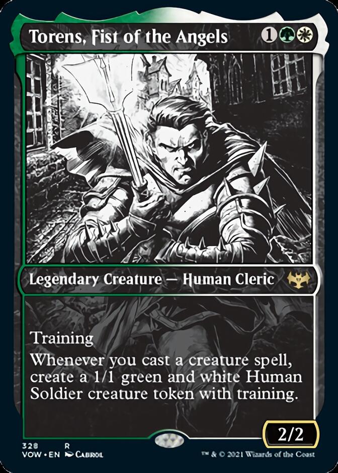 Torens, Fist of the Angels (Showcase Eternal Night) [Innistrad: Crimson Vow] | Gamers Paradise