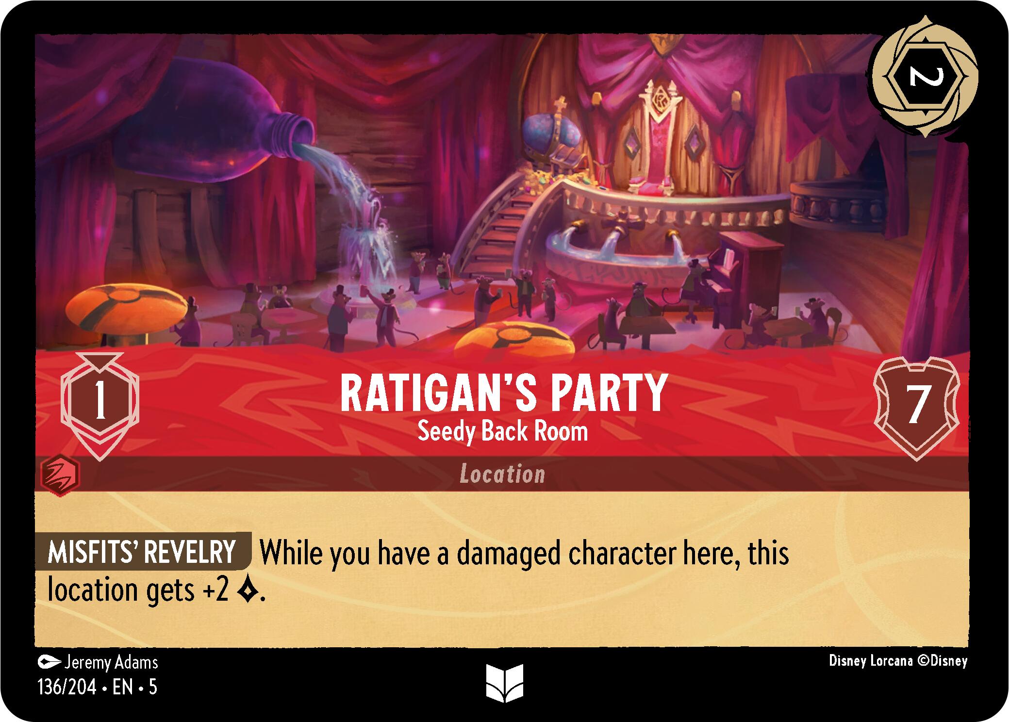 Ratigan's Party - Seedy Back Room (136/204) [Shimmering Skies] | Gamers Paradise