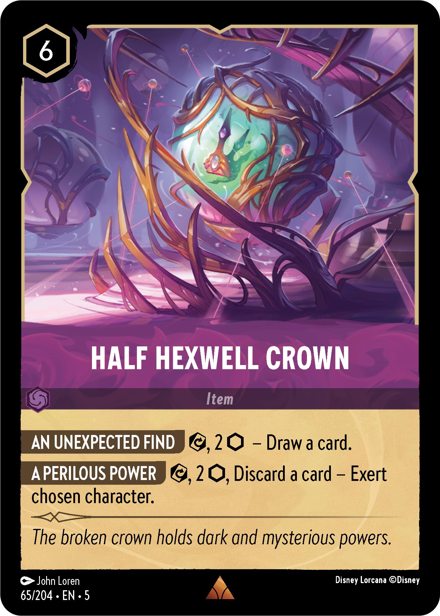 Half Hexwell Crown (65/204) [Shimmering Skies] | Gamers Paradise
