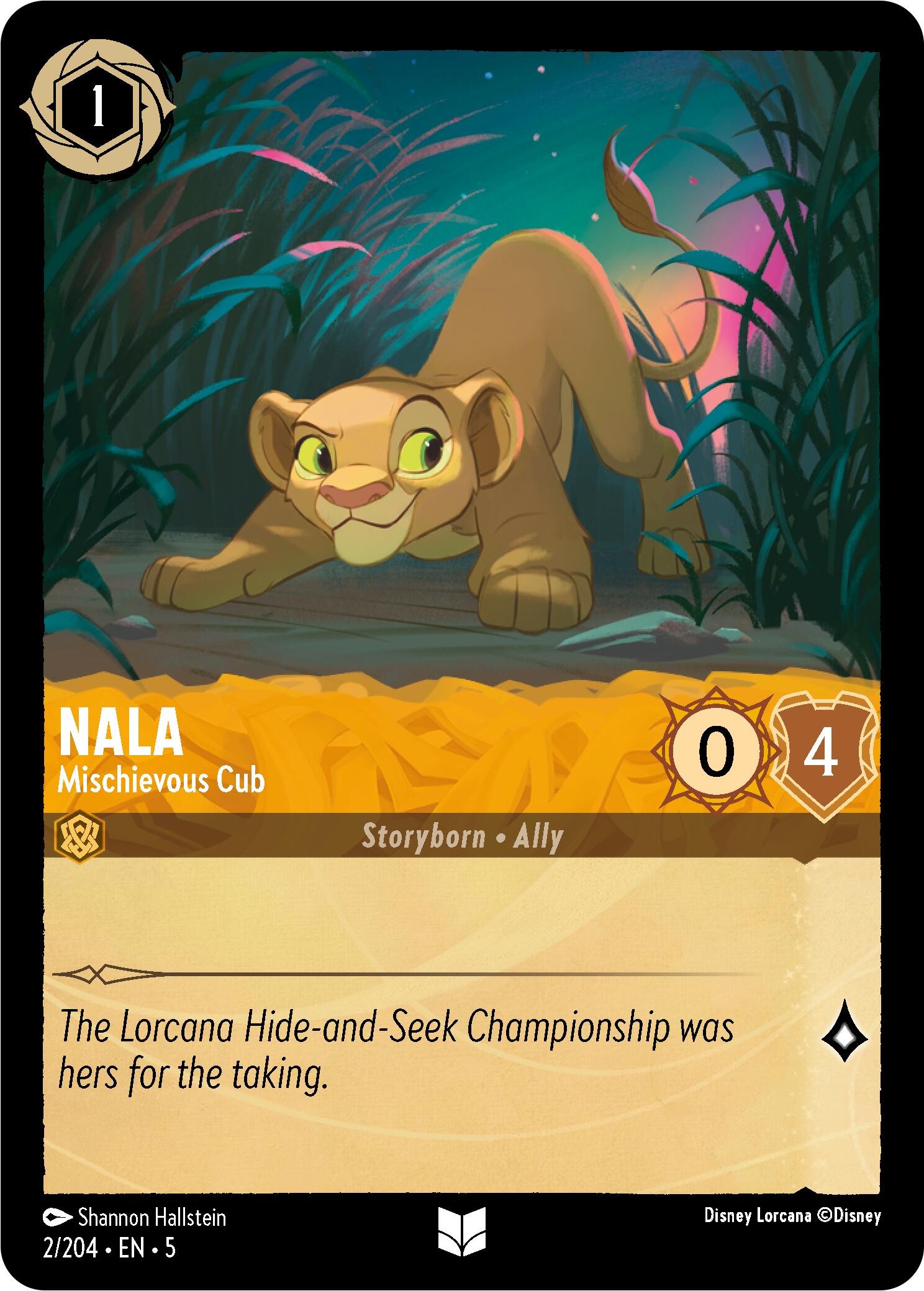 Nala - Mischievous Cub (2/204) [Shimmering Skies] | Gamers Paradise