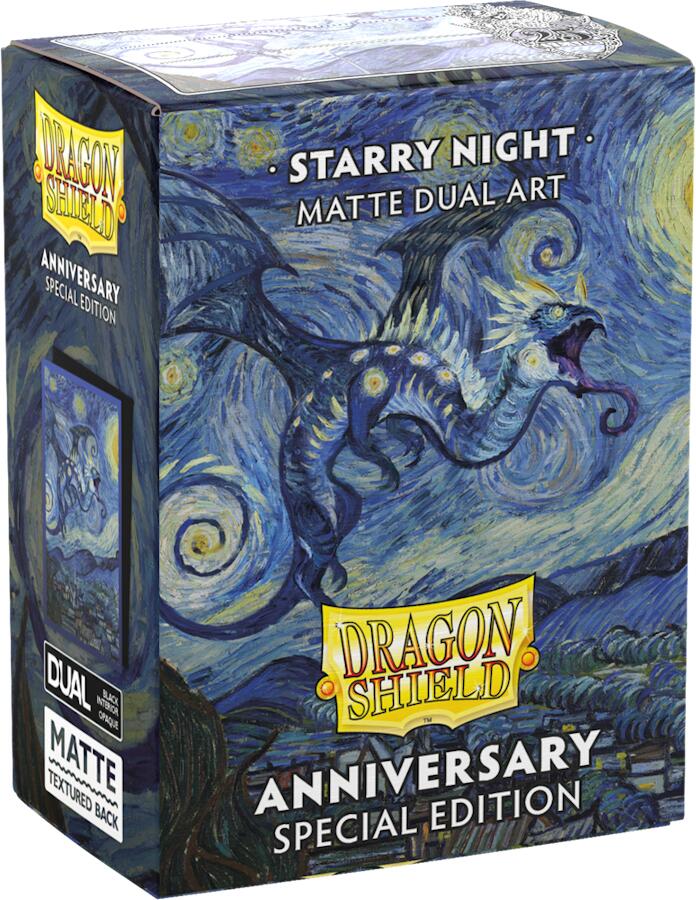 Dragon Shield: Standard 100ct Sleeves - Starry Night (Anniversary Special Edition) | Gamers Paradise