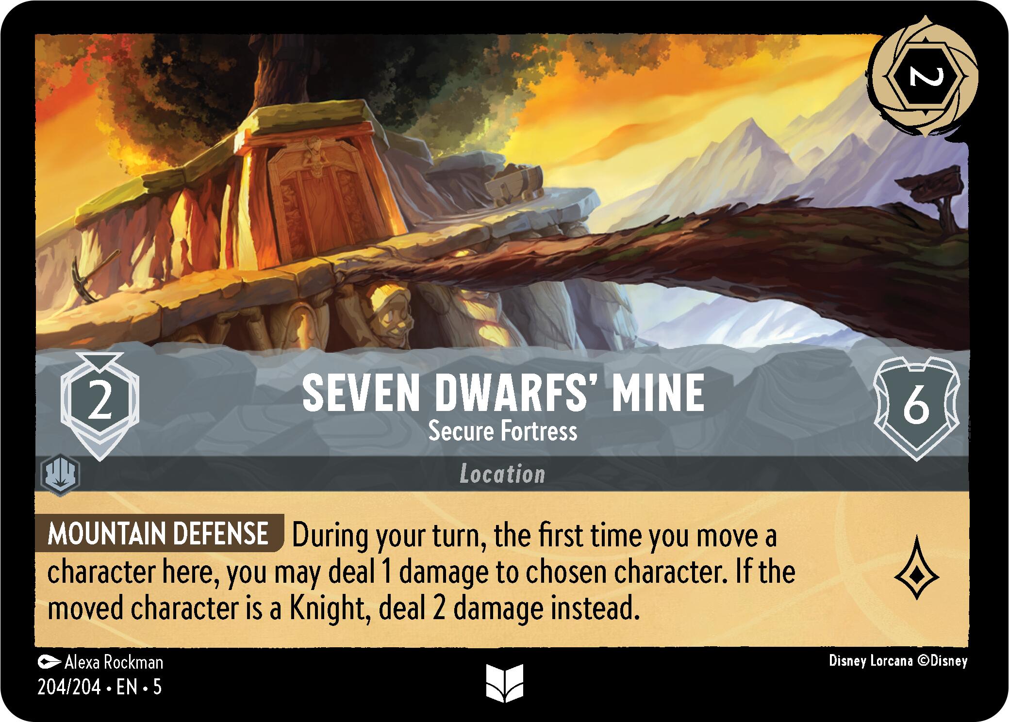 Seven Dwarfs' Mine - Secure Fortress (204/204) [Shimmering Skies] | Gamers Paradise