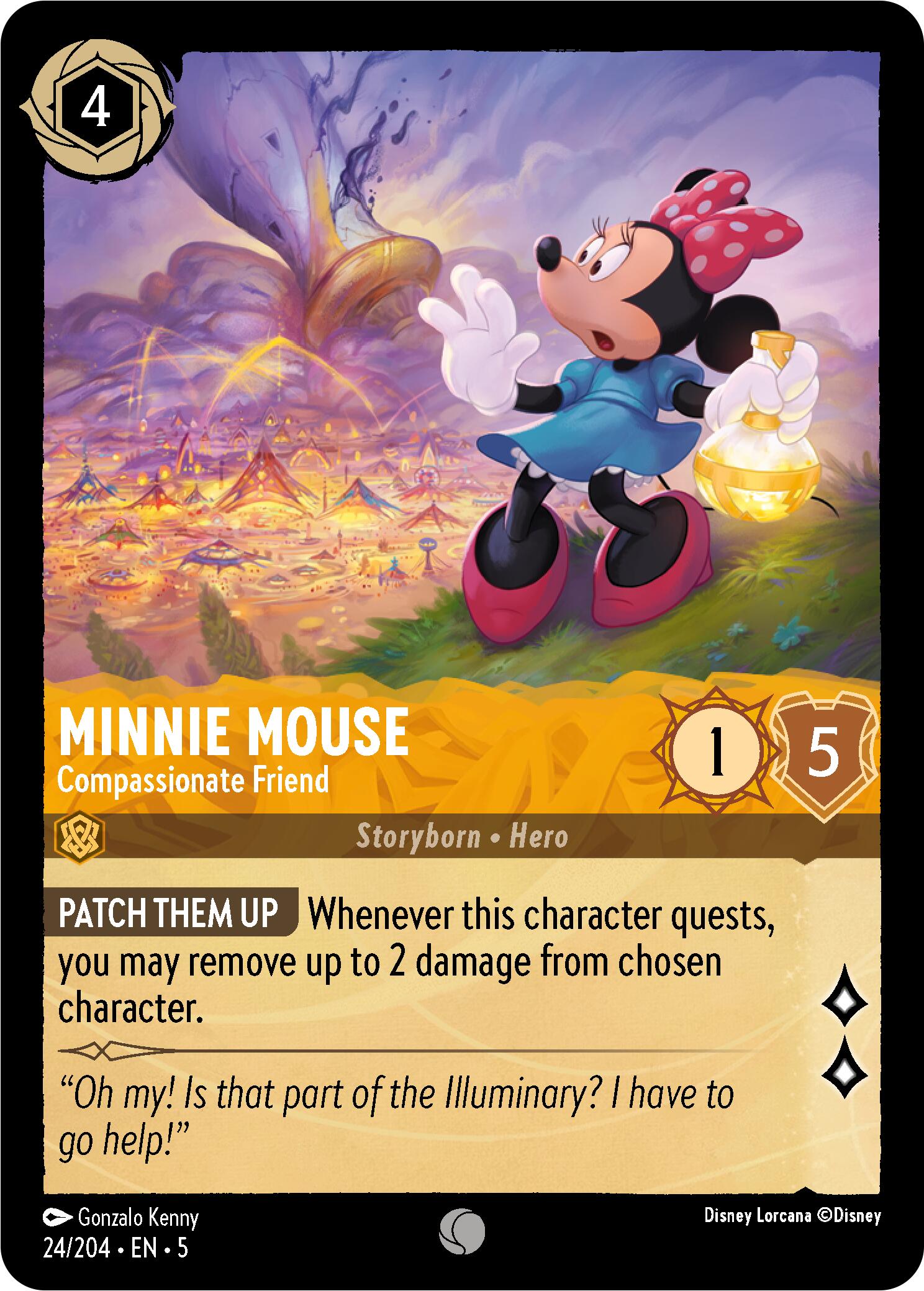 Minnie Mouse - Compassionate Friend (24/204) [Shimmering Skies] | Gamers Paradise