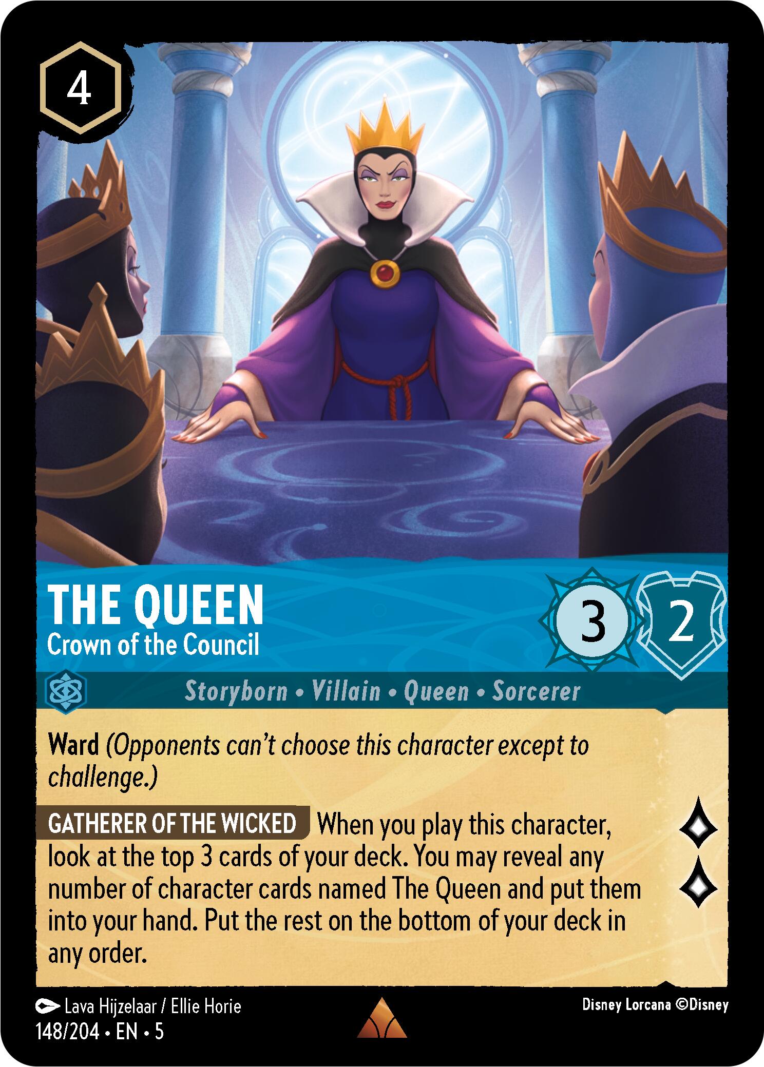 The Queen - Crown of the Council (148/204) [Shimmering Skies] | Gamers Paradise