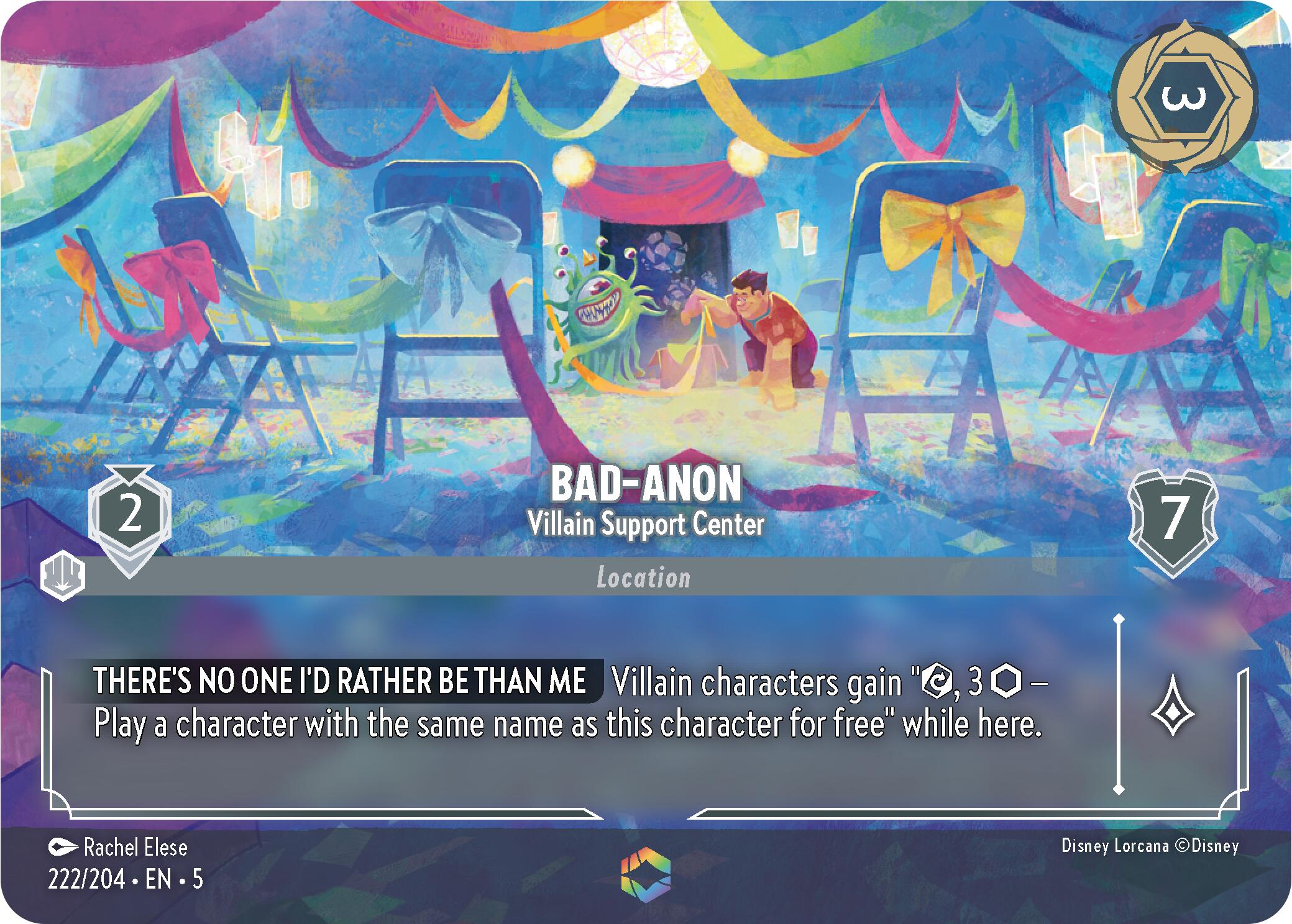 Bad-Anon - Villain Support Center (Enchanted) (222/204) [Shimmering Skies] | Gamers Paradise