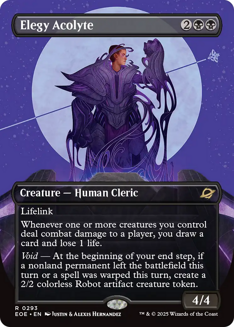 Elegy Acolyte (Borderless) [Edge of Eternities] | Gamers Paradise