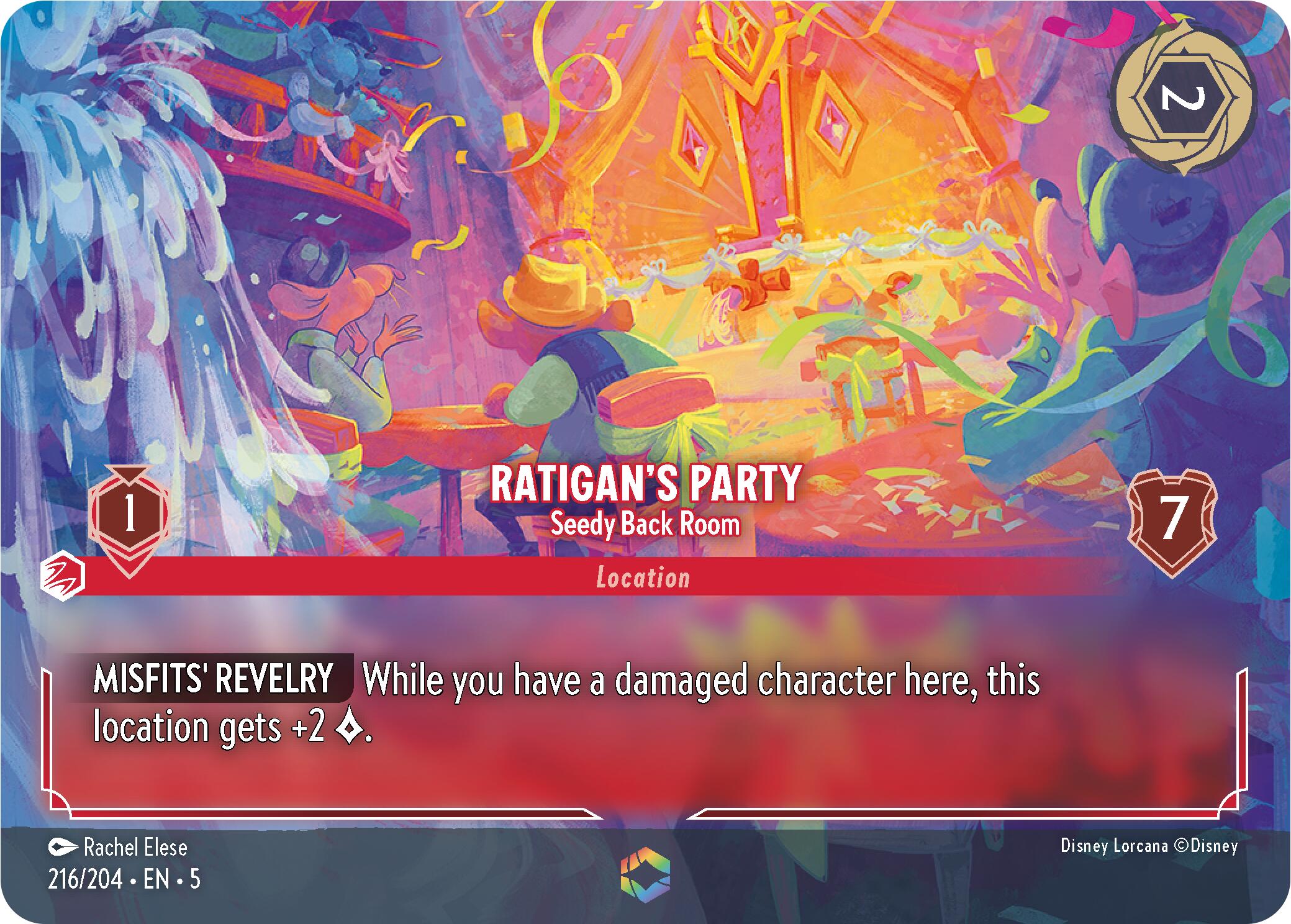 Ratigan's Party - Seedy Back Room (Enchanted) (216/204) [Shimmering Skies] | Gamers Paradise