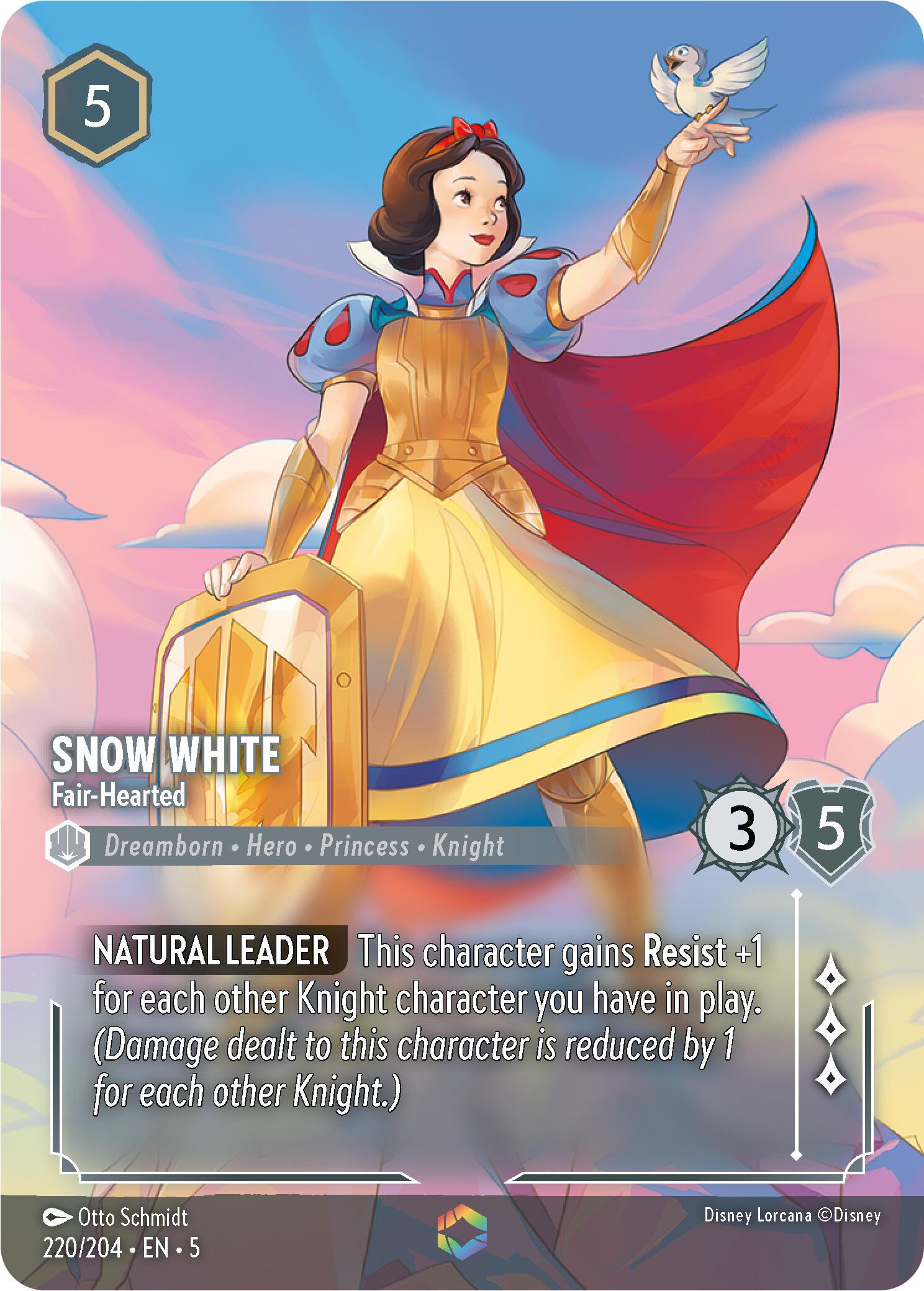 Snow White - Fair-Hearted (Enchanted) (220/204) [Shimmering Skies] | Gamers Paradise