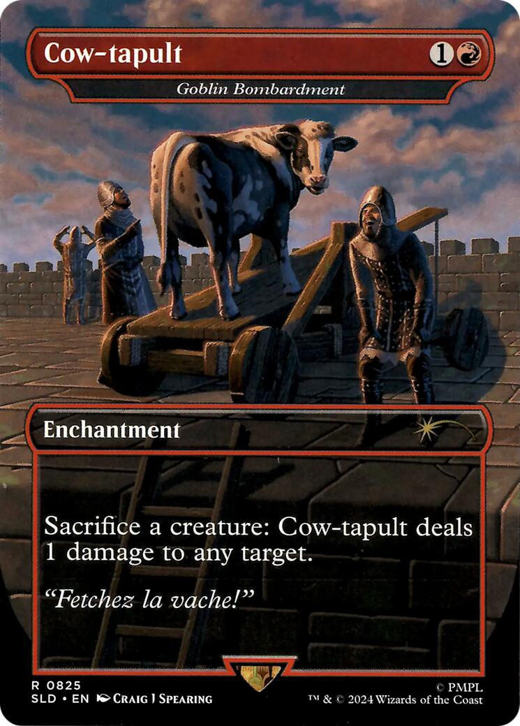 Cow-tapult - Goblin Bombardment [Secret Lair Drop Series] | Gamers Paradise