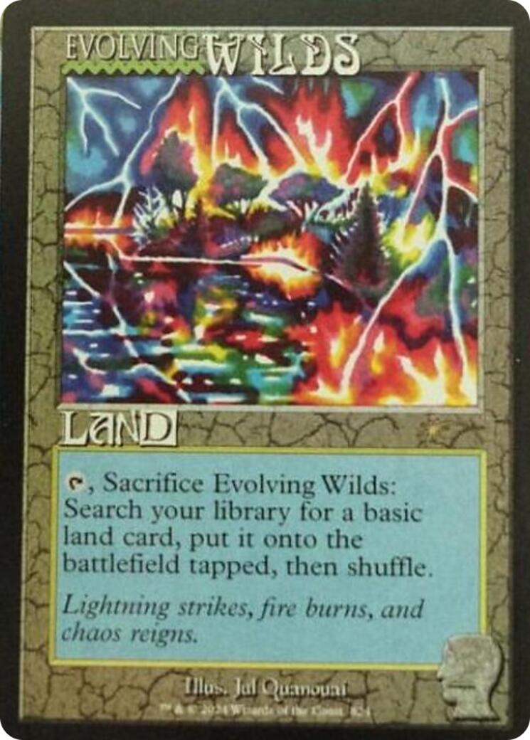 Evolving Wilds (Rainbow Foil) [Secret Lair Drop Series] | Gamers Paradise