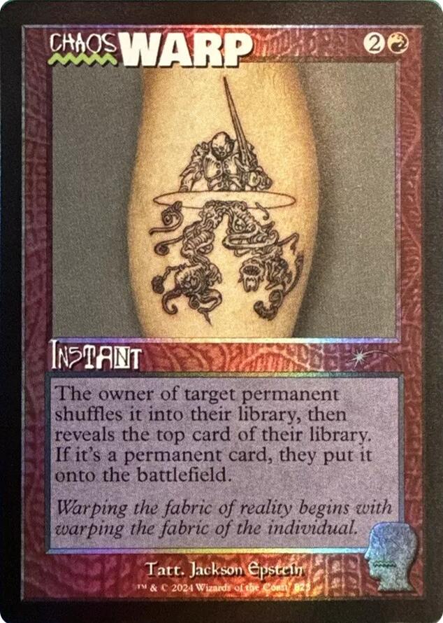 Chaos Warp (Rainbow Foil) [Secret Lair Drop Series] | Gamers Paradise