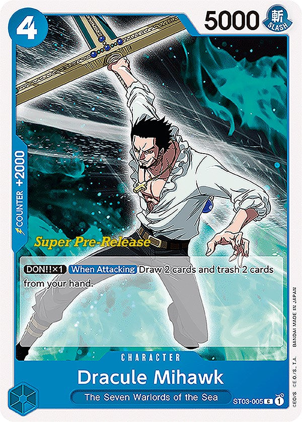 Dracule Mihawk [Super Pre-Release Starter Deck: The Seven Warlords of the Sea] | Gamers Paradise