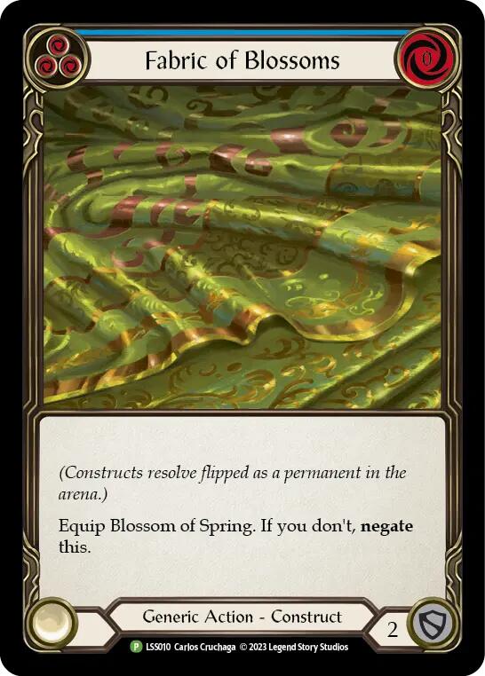 Fabric of Blossoms [LSS010] (Promo)  Cold Foil | Gamers Paradise