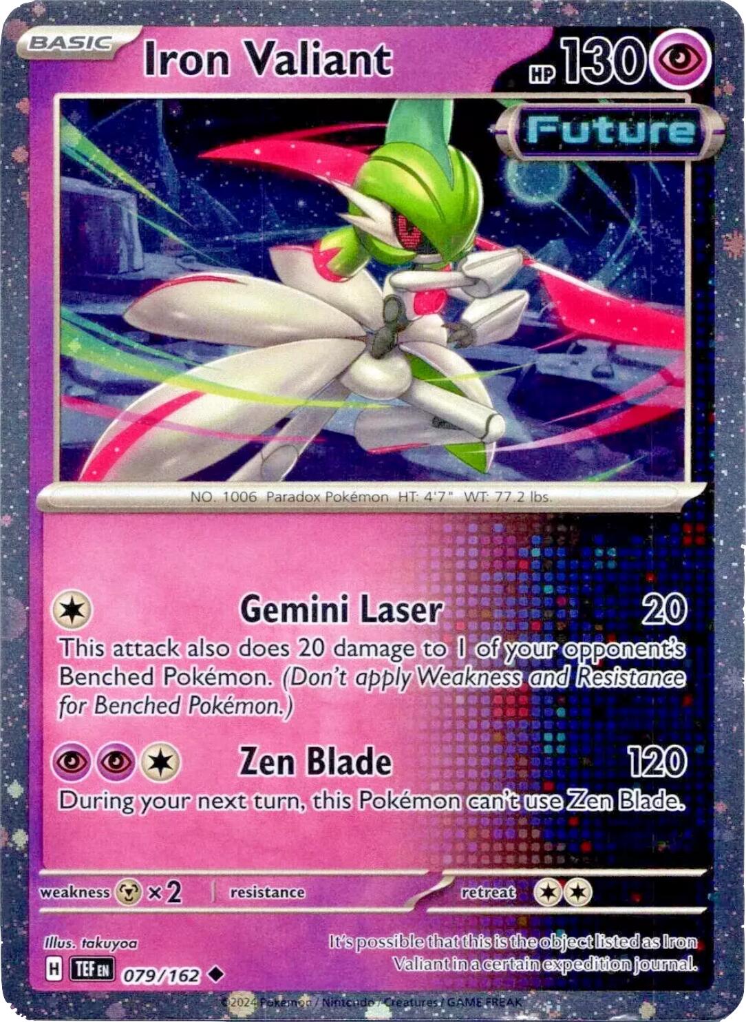 Iron Valiant (079/162) (Cosmos Holo) [Miscellaneous Cards] | Gamers Paradise