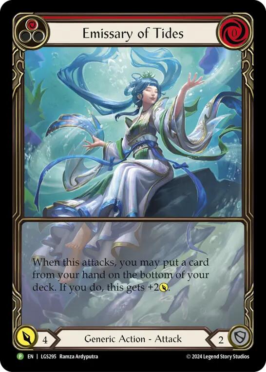 Emissary of Tides [LGS295] (Promo)  Rainbow Foil | Gamers Paradise