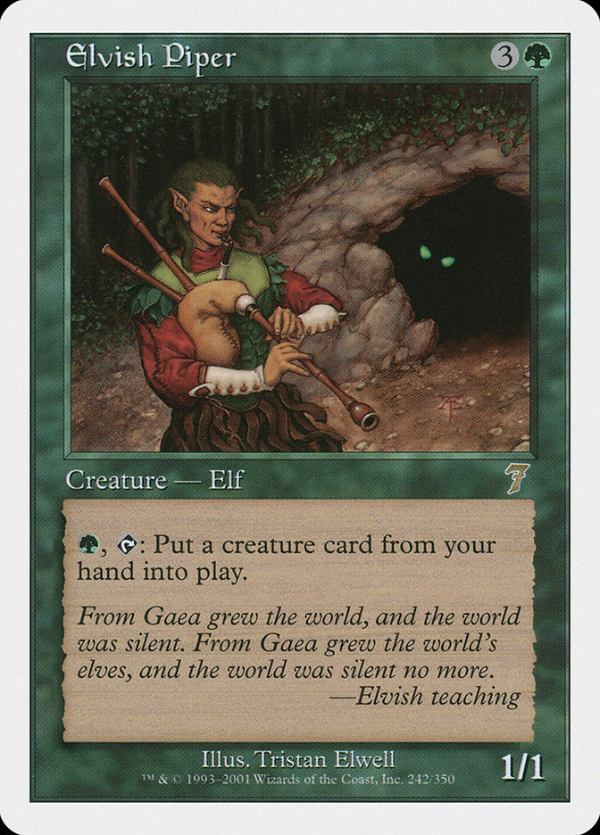 Elvish Piper [Seventh Edition] | Gamers Paradise