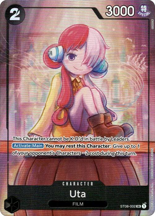 Uta (ST08-002) (Premium Card Collection -Uta-) [One Piece Promotion Cards] | Gamers Paradise