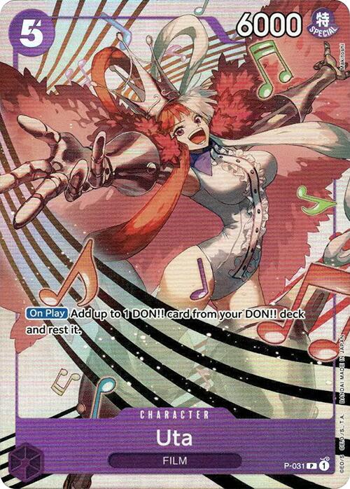 Uta (P-031) (Premium Card Collection -Uta-) [One Piece Promotion Cards] | Gamers Paradise