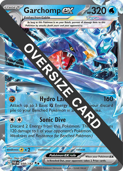 Garchomp ex (038) (Jumbo Card) [Scarlet & Violet: Black Star Promos] | Gamers Paradise