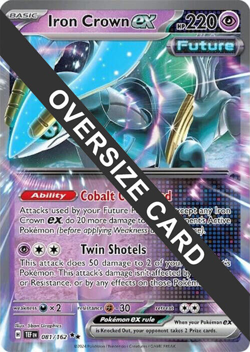 Iron Crown ex (081) (Jumbo Card) [Scarlet & Violet: Black Star Promos] | Gamers Paradise