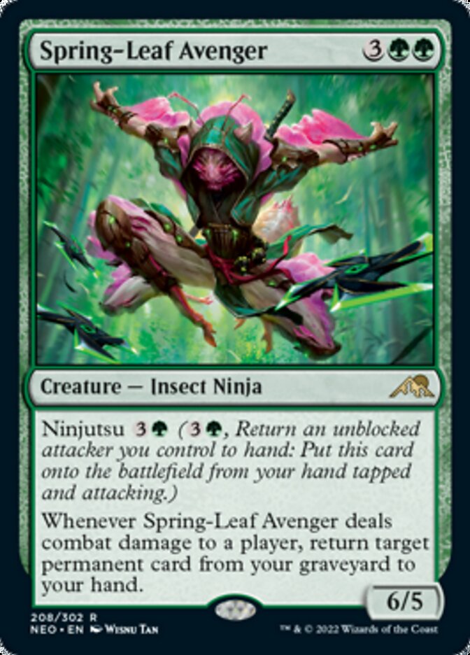 Spring-Leaf Avenger [Kamigawa: Neon Dynasty] | Gamers Paradise