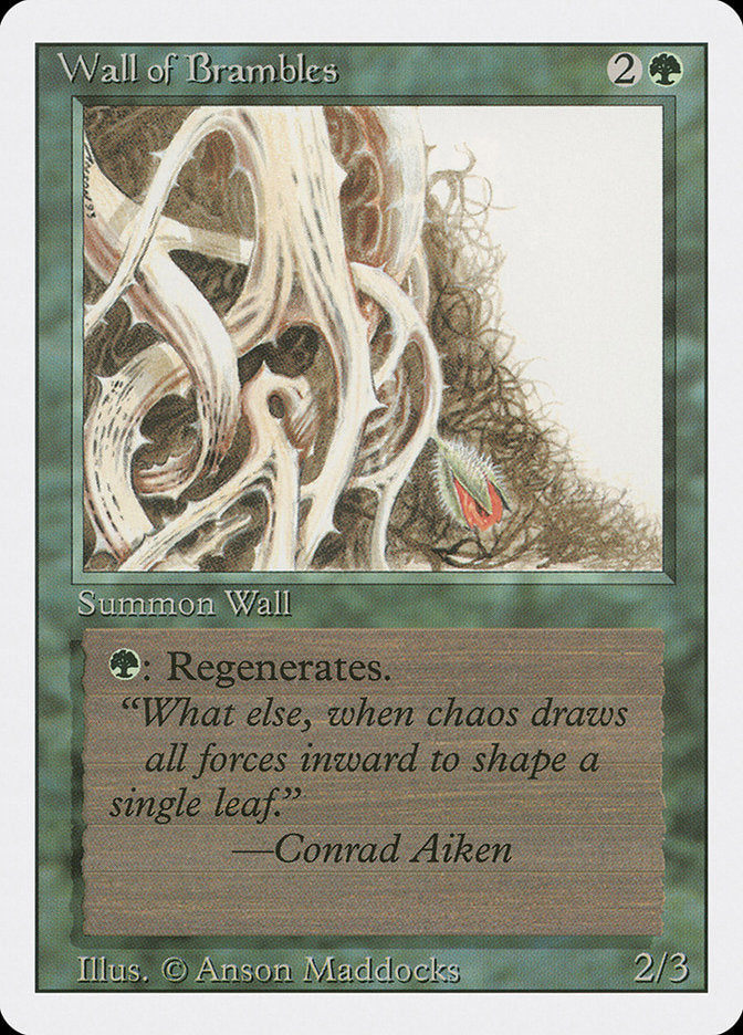 Wall of Brambles [Revised Edition] | Gamers Paradise