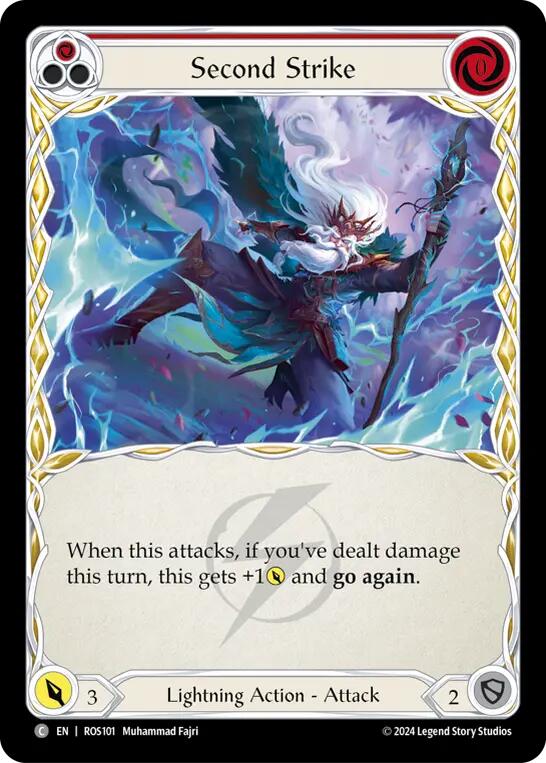 Second Strike (Red) [ROS101] (Rosetta)  Rainbow Foil | Gamers Paradise
