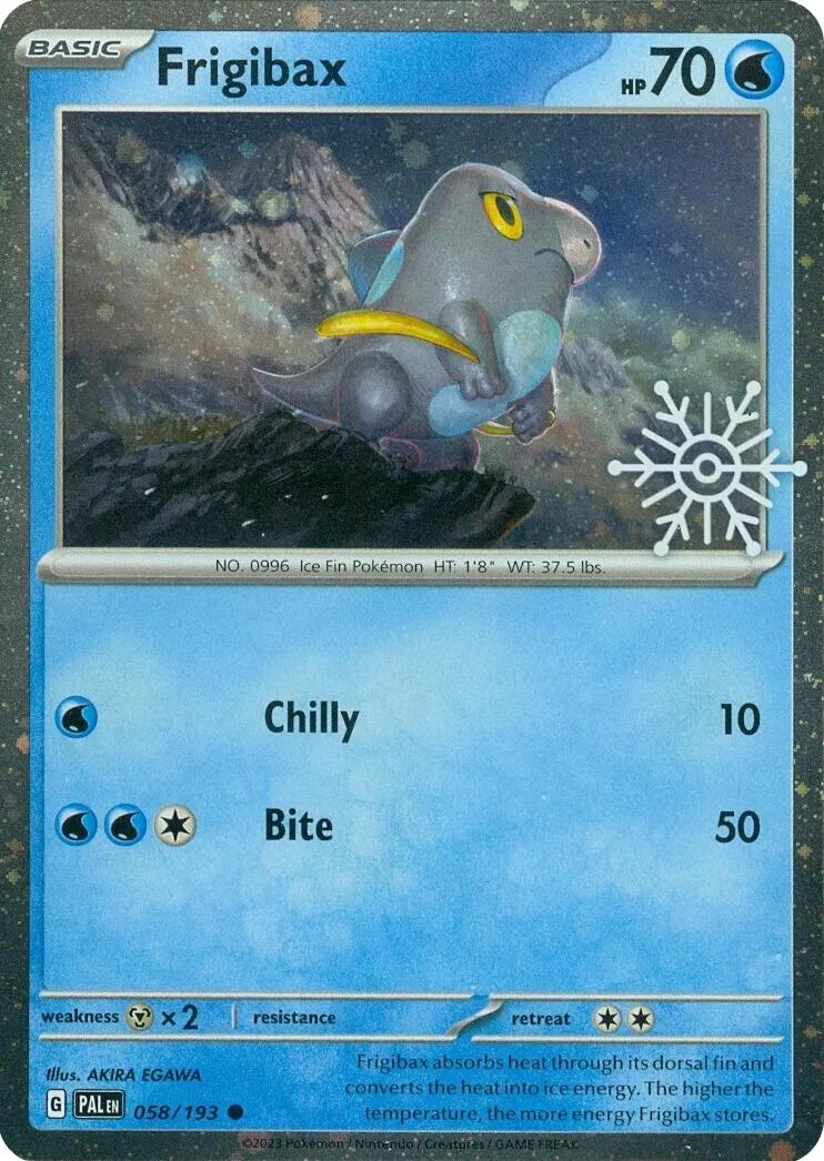 Frigibax (058/193) (Holiday Calendar) [Miscellaneous Cards] | Gamers Paradise