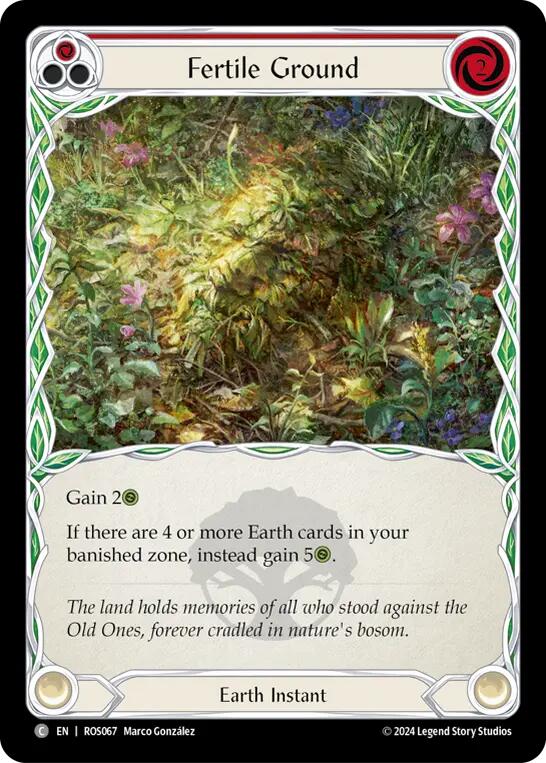 Fertile Ground (Red) [ROS067] (Rosetta) | Gamers Paradise