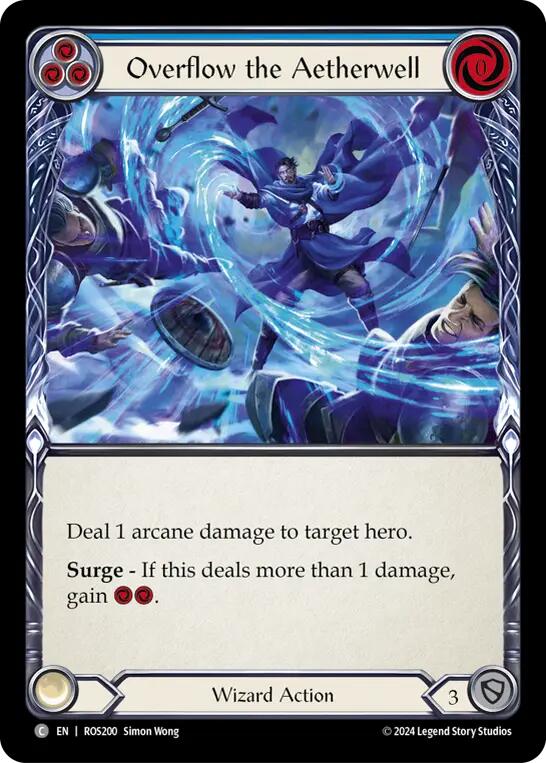 Overflow the Aetherwell (Blue) [ROS200] (Rosetta) | Gamers Paradise