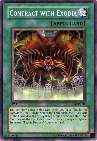 Contract with Exodia [DCR-031] Common | Gamers Paradise