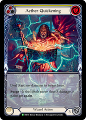 Aether Quickening (Yellow) [FAB113] (Promo)  Rainbow Foil | Gamers Paradise