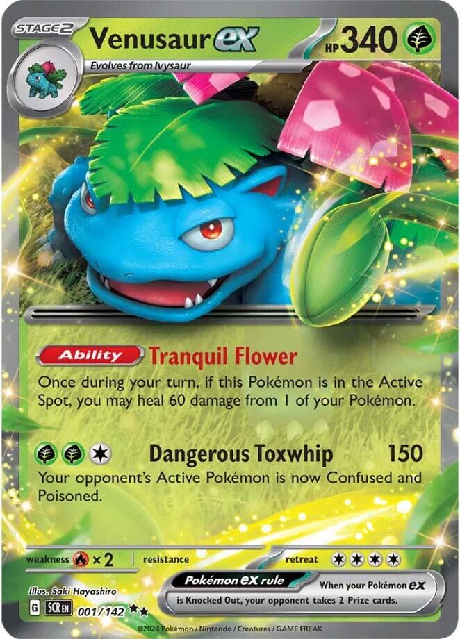 Venusaur ex (001/142) [Scarlet & Violet: Stellar Crown] | Gamers Paradise