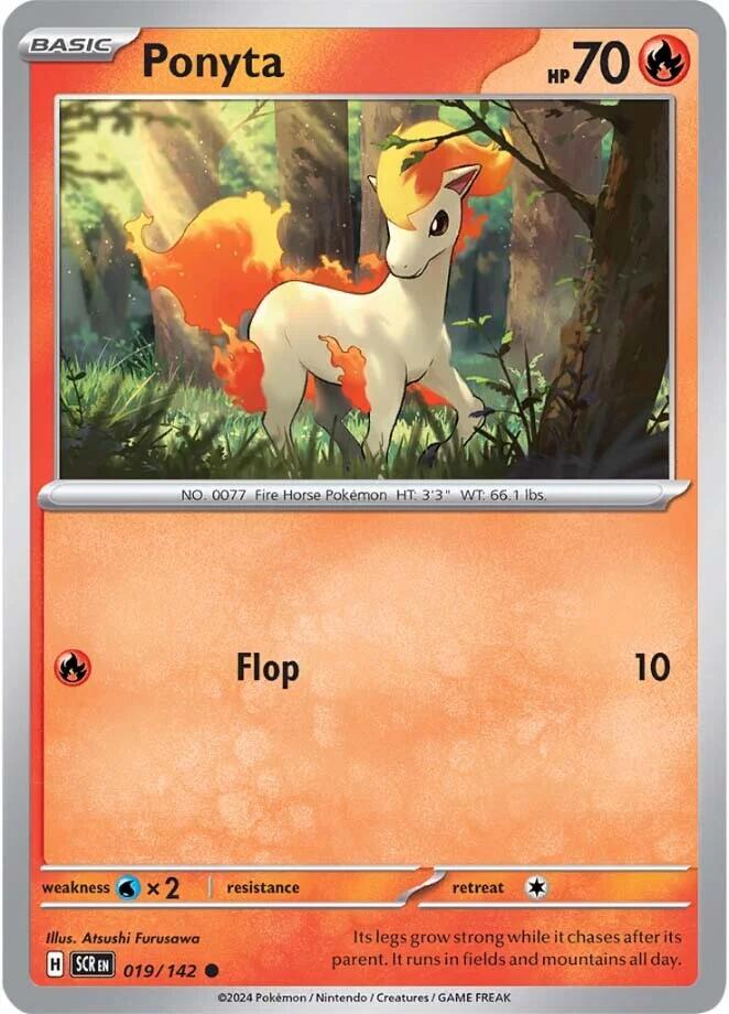 Ponyta (019/142) [Scarlet & Violet: Stellar Crown] | Gamers Paradise