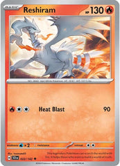 Reshiram (022/142) [Scarlet & Violet: Stellar Crown] | Gamers Paradise