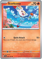 Scorbunny (026/142) [Scarlet & Violet: Stellar Crown] | Gamers Paradise