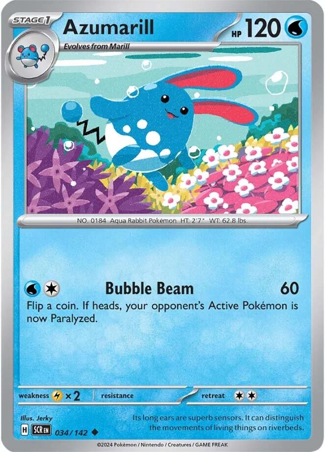 Azumarill (034/142) [Scarlet & Violet: Stellar Crown] | Gamers Paradise